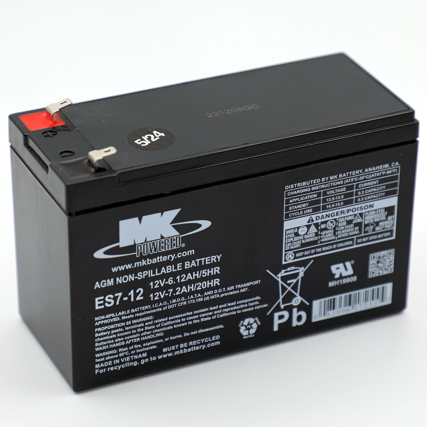Battery - 12 Volt