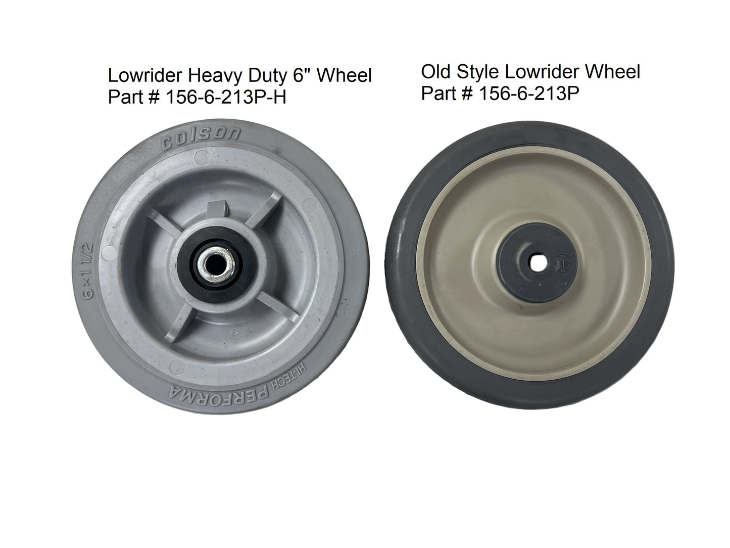 Wheel - Old Style 6" Lowrider
