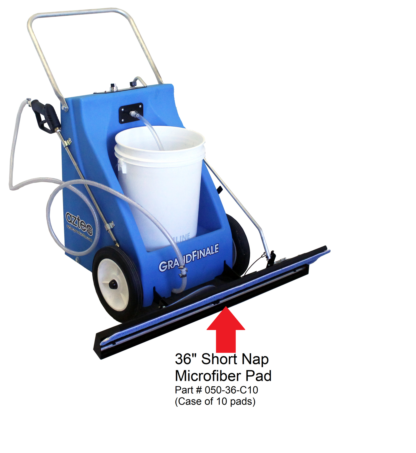 Pads - Case of Microfiber 36" Pads